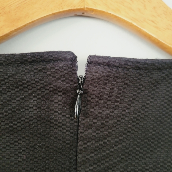 WD.NY colorblock sleeveless black and brown dress size 4 - Picture 6 of 10